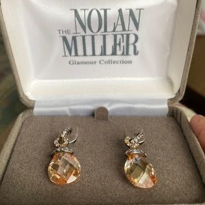 Brand new still in the box Nolan Miller earrings